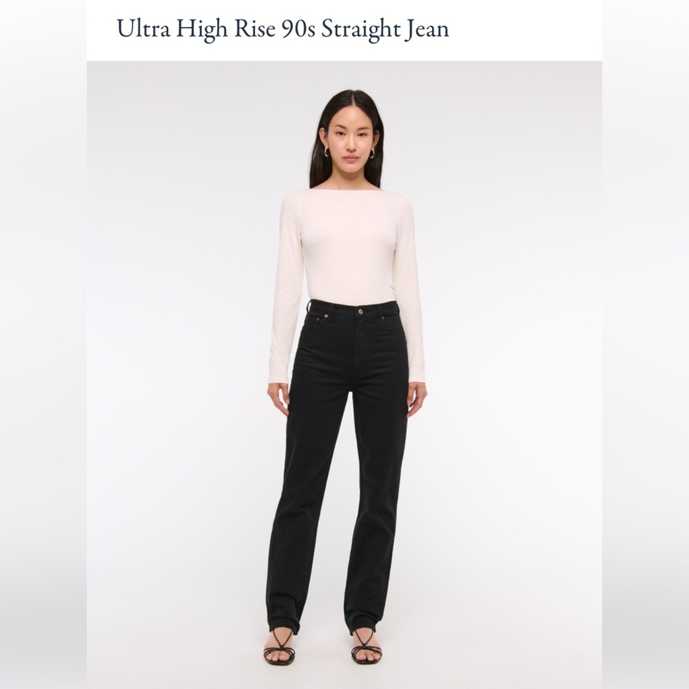Ultra High Rise 90s Straight Jean